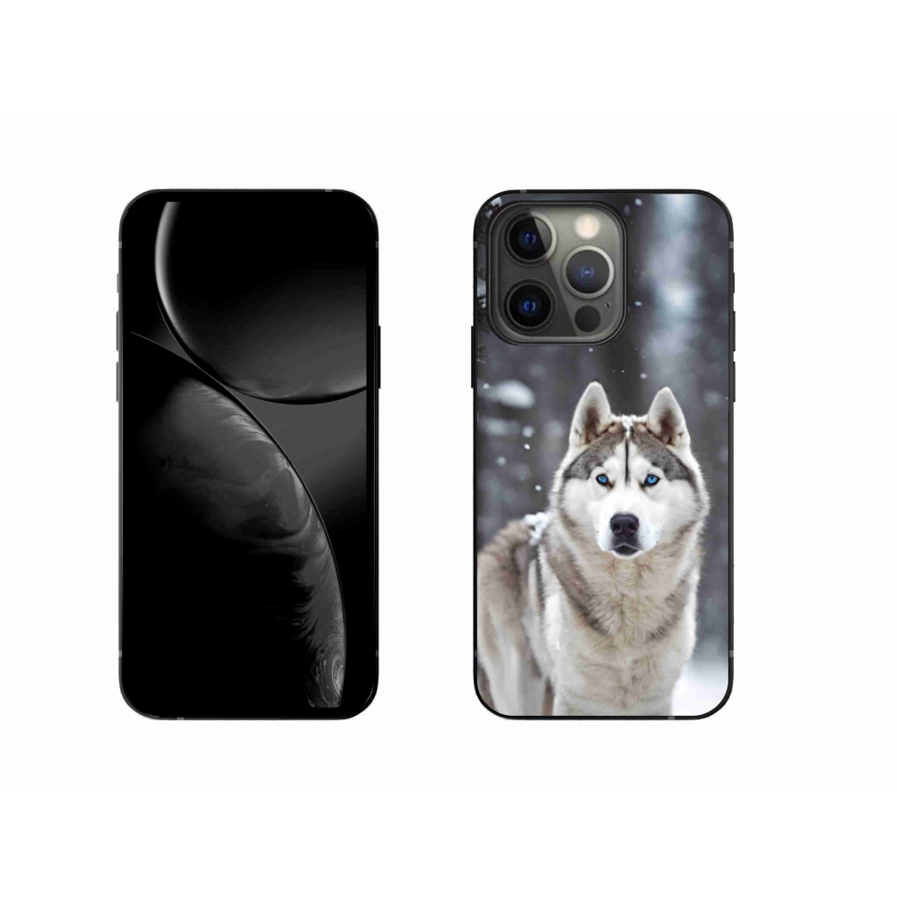Zselés borítás mmCase iPhone 13 Pro készülékhez - husky 2