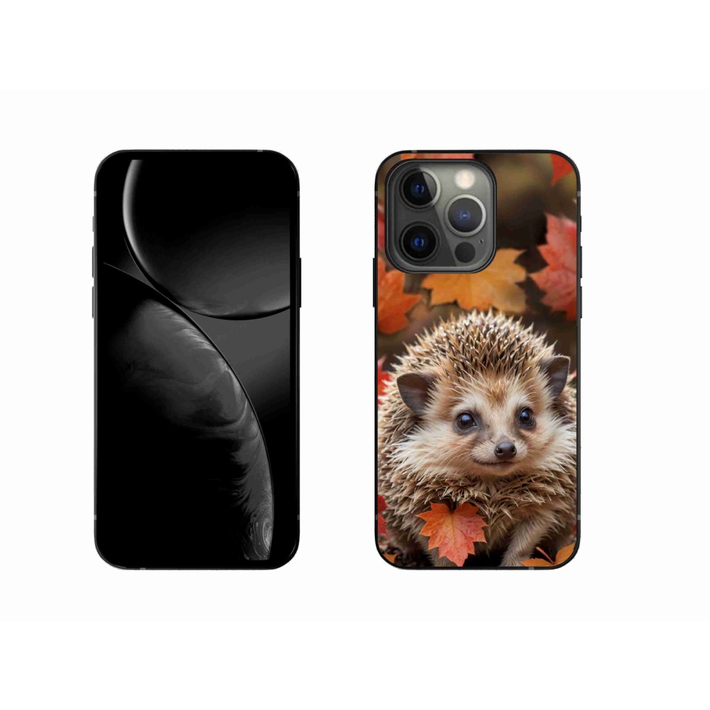 mmCase gél tok az iPhone 13 Pro-hoz – sün a levelek között
