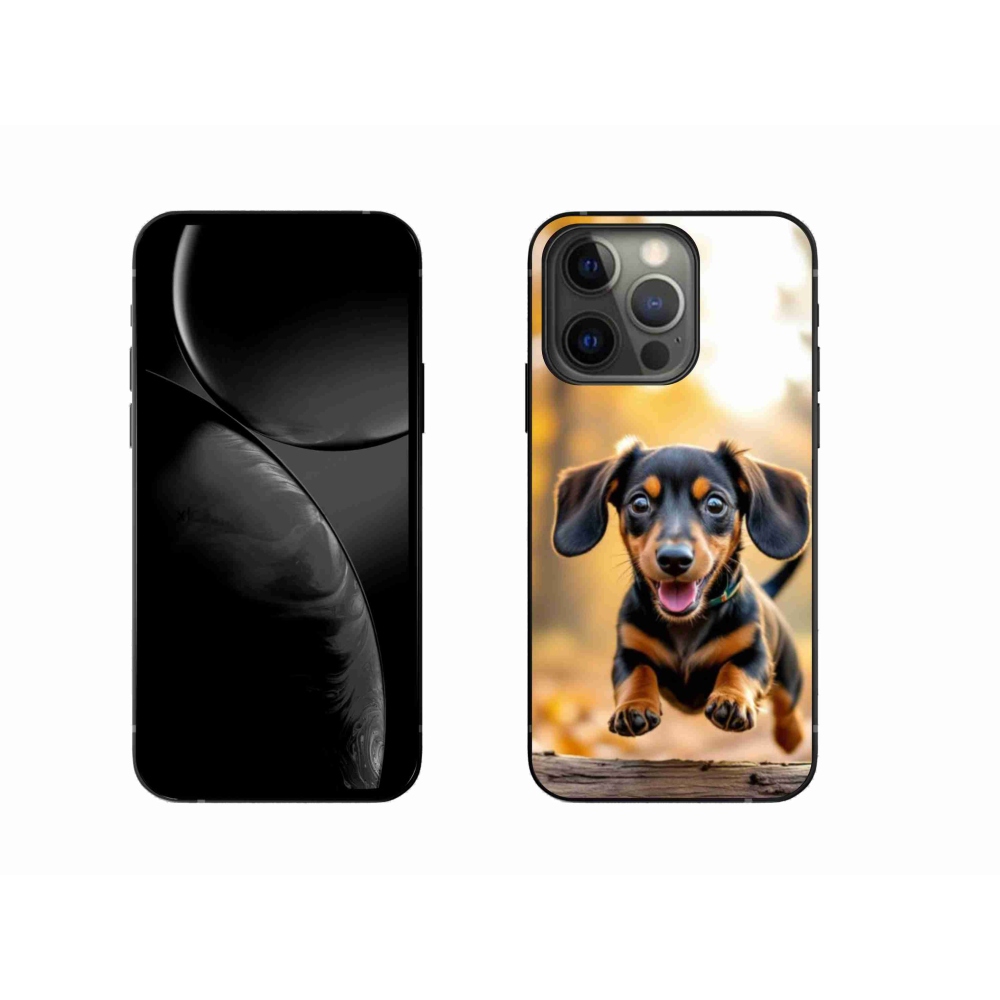 Zselés borítás mmCase iPhone 13 Pro készülékhez - tacskó 2