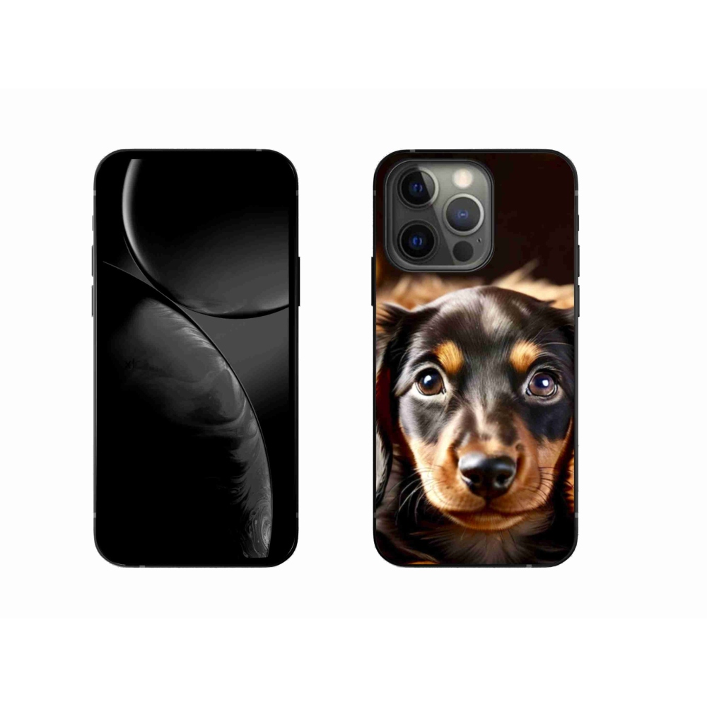 Gél borítás mmCase iPhone 13 Pro készülékhez - tacskó