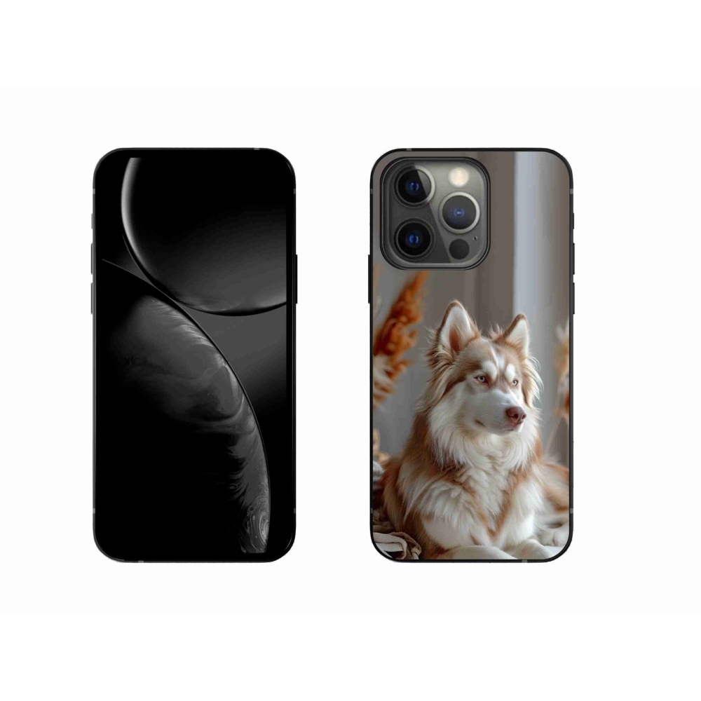mmCase gél tok az iPhone 13 Pro-hoz – nyugodt szibériai husky