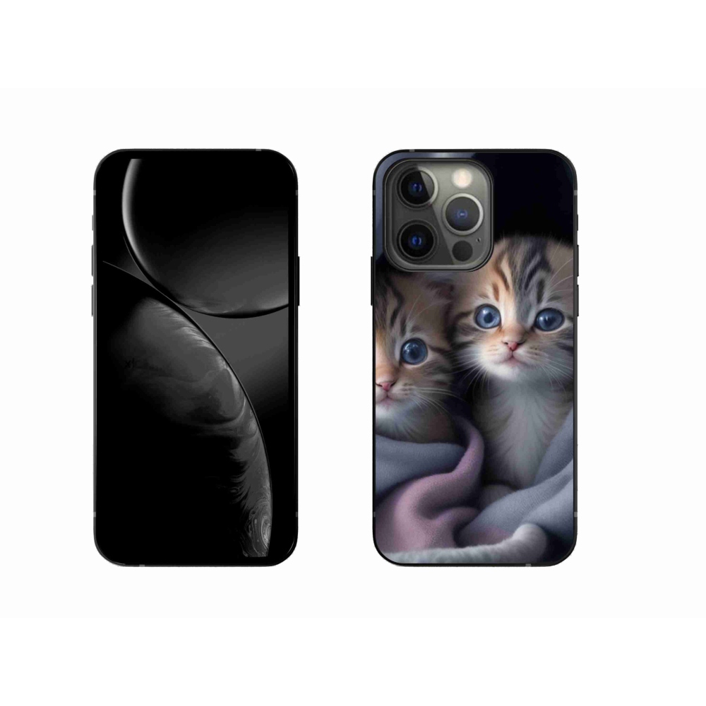Zselés borítás mmCase iPhone 13 Pro készülékhez - cat duo 2