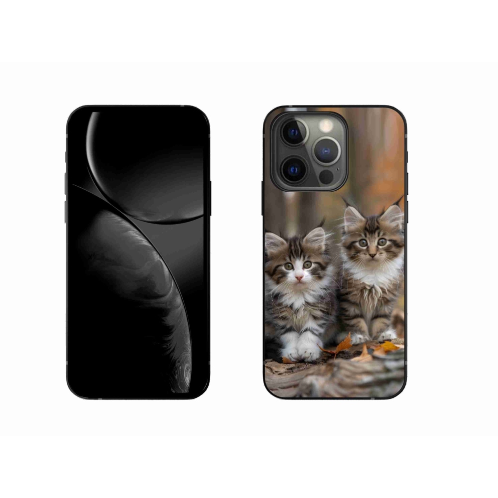 mmCase gél tok az iPhone 13 Pro-hoz – macska-duó 3