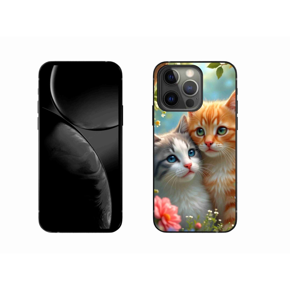 Zselés borítás mmCase iPhone 13 Pro készülékhez - macskaszerelem 2