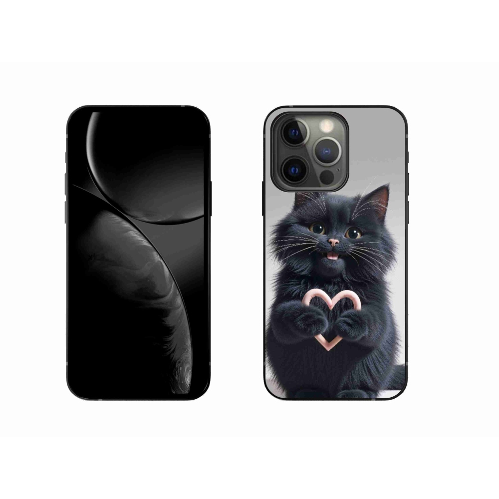 mmCase gél tok az iPhone 13 Pro-hoz – macskás szerelem 3