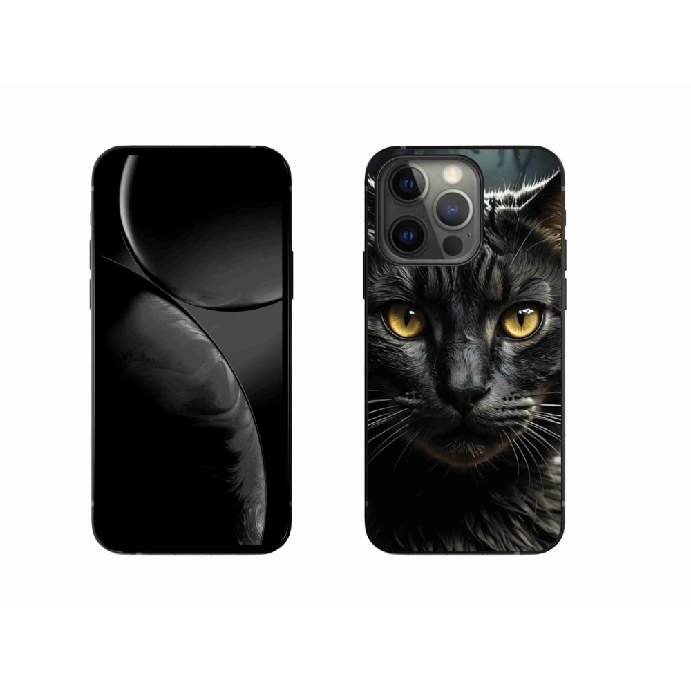 Zselés borítás mmCase iPhone 13 Pro készülékhez - cat view 3