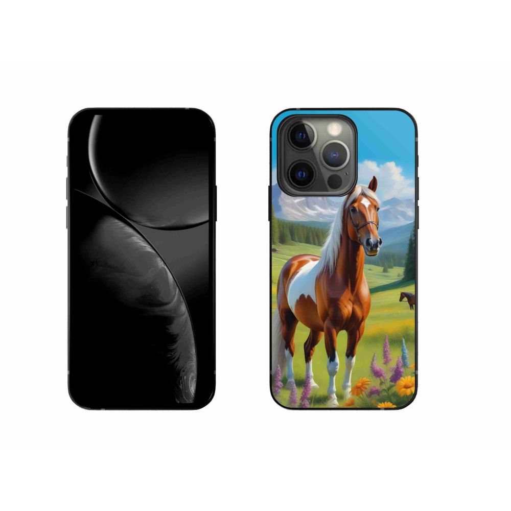 mmCase gél tok az iPhone 13 Pro-hoz – ló a réten