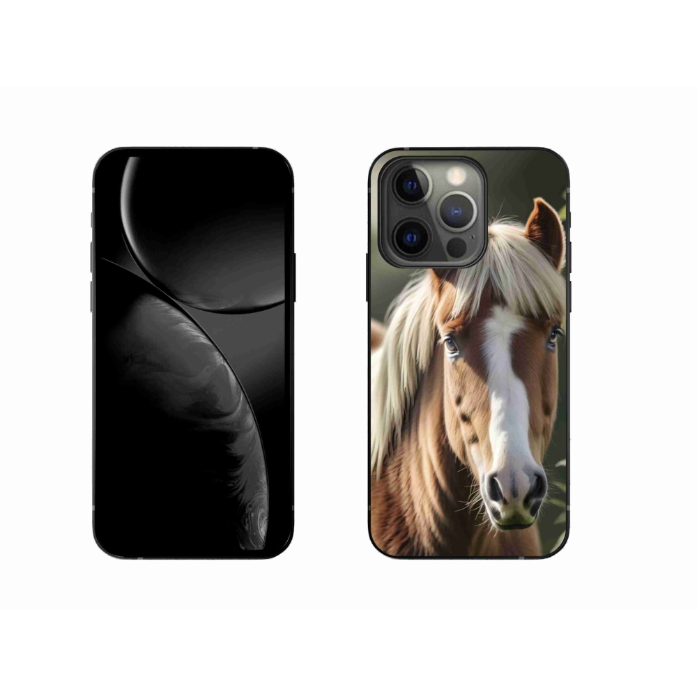 mmCase gél tok az iPhone 13 Pro-hoz – világos sörényű ló
