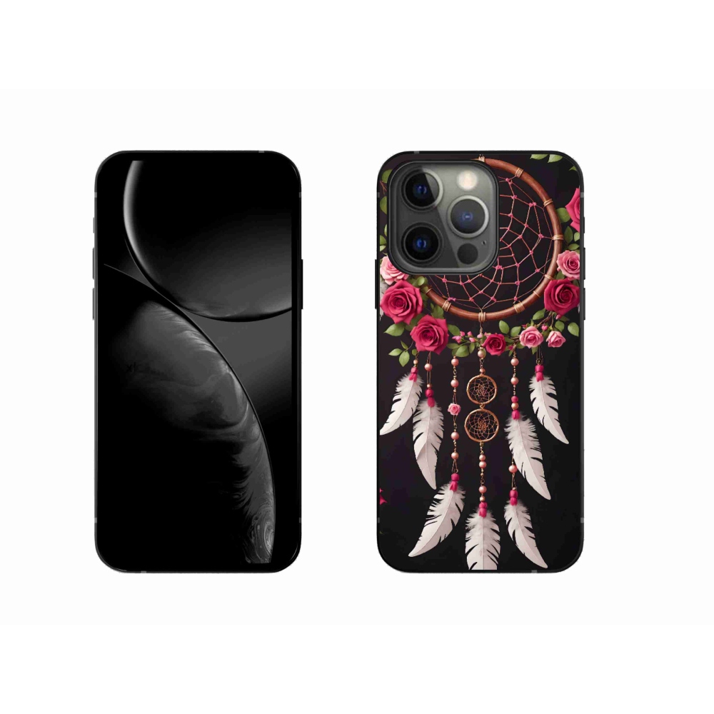 mmCase gél tok az iPhone 13 Pro-hoz – álomfogó rózsákkal