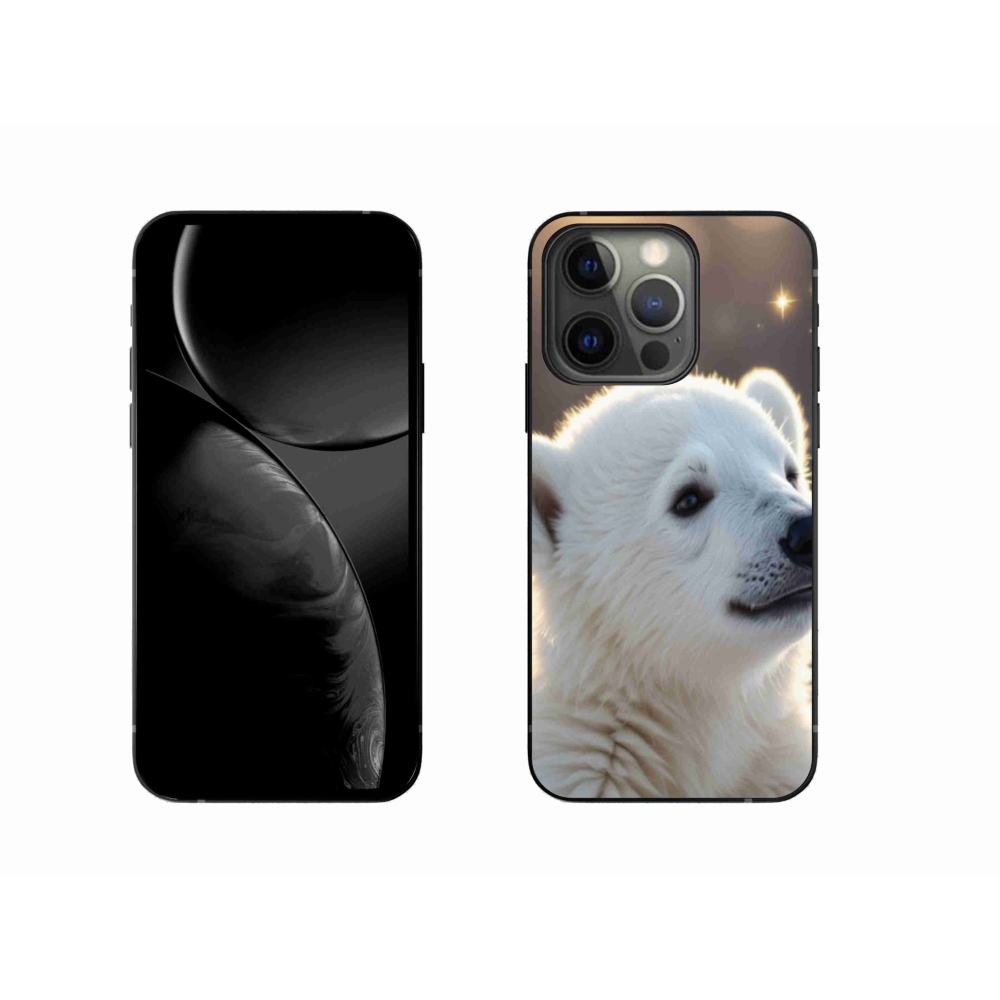 Zselés borítás mmCase iPhone 13 Pro készülékhez - jegesmedve