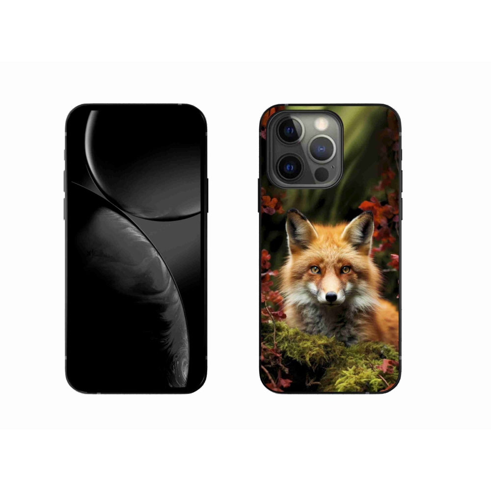 mmCase gél tok az iPhone 13 Pro-hoz – róka az erdőben