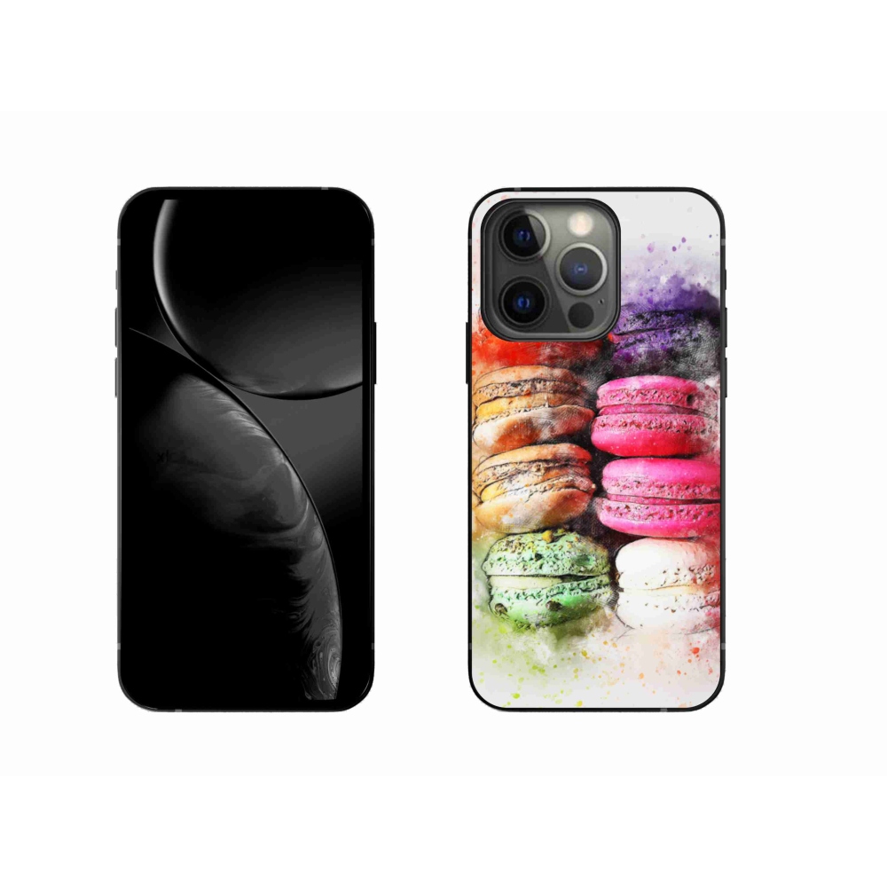 Zselés borítás mmCase iPhone 13 Pro készülékhez - macaroons