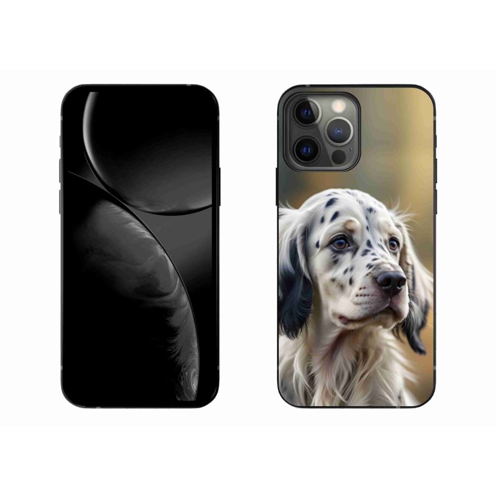 Gél borítás mmCase iPhone 13 Pro Max készülékhez - English Setter