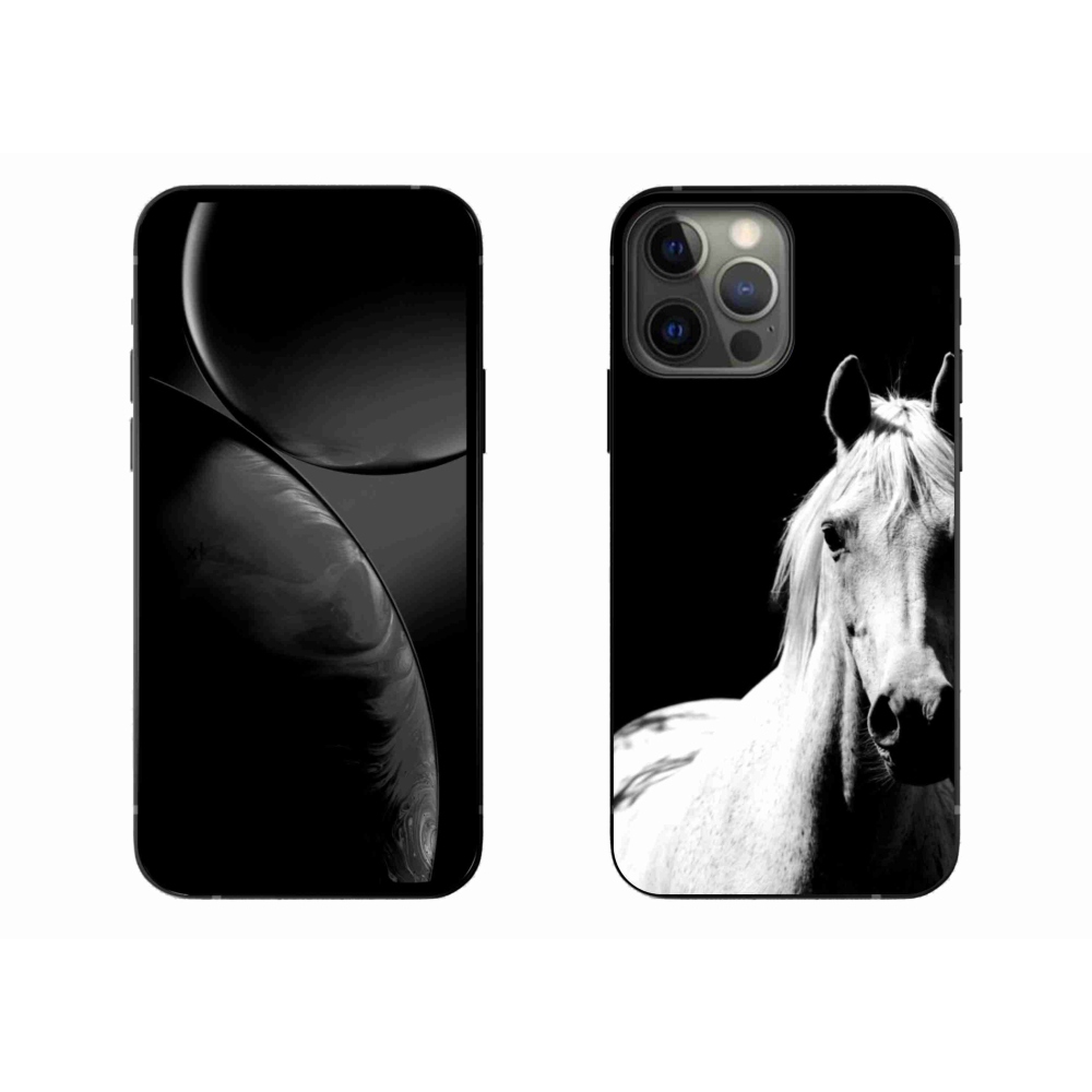 Gél borítás mmCase iPhone 13 Pro Max készülékhez - Fehér ló 5