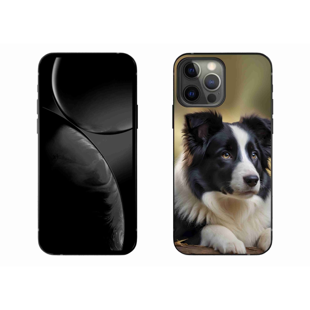 mmCase gél tok az iPhone 13 Pro Max-hoz – border collie 2