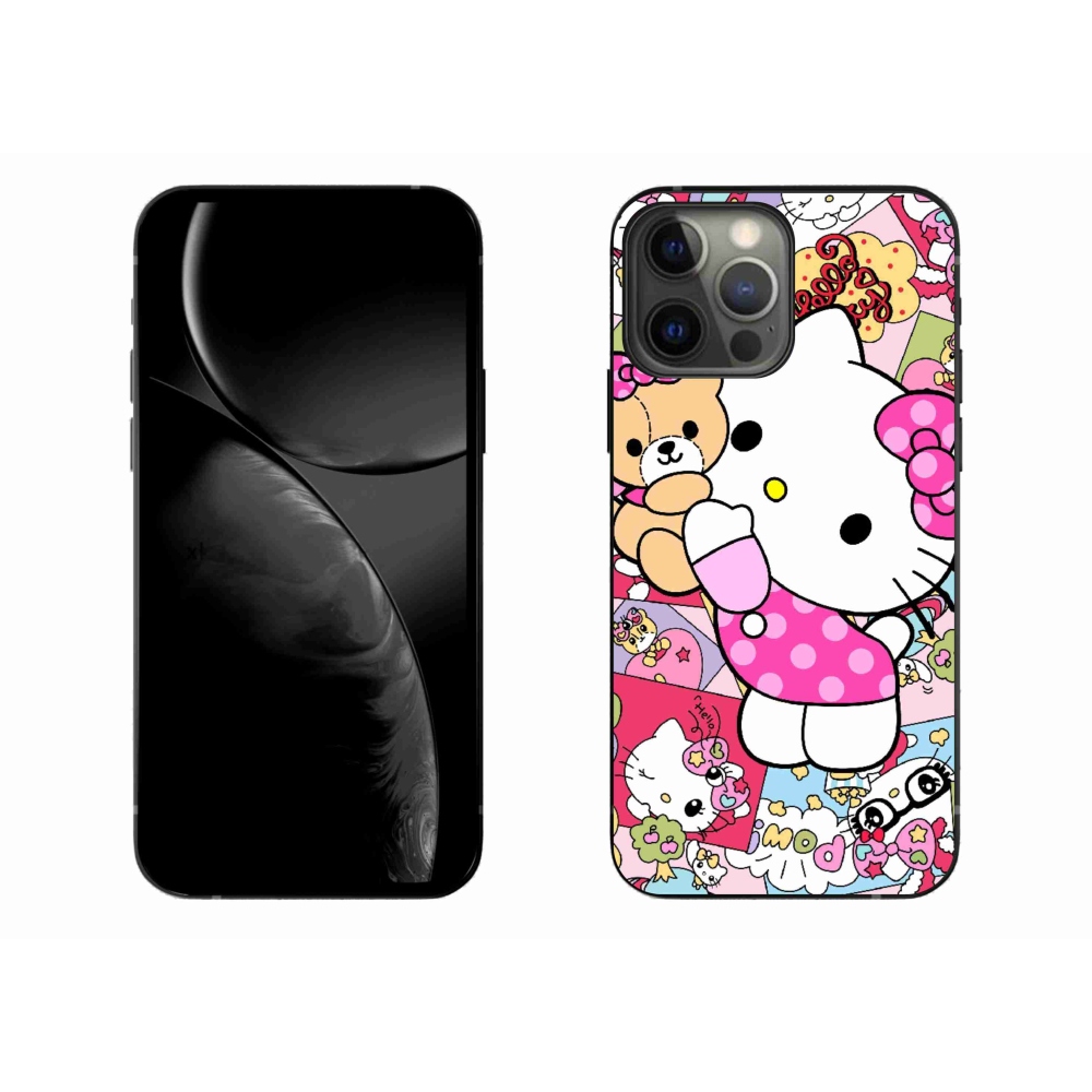 mmCase gél tok az iPhone 13 Pro Max-hoz – aranyos cica