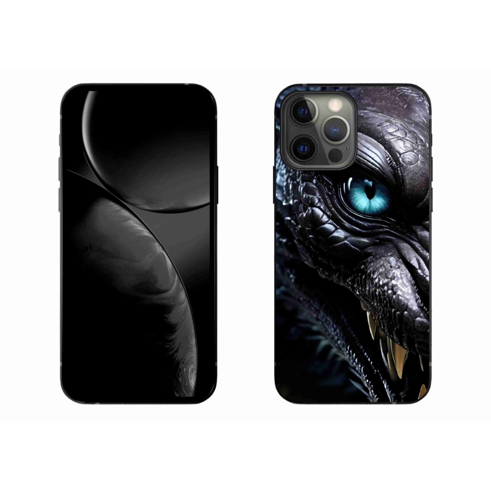 mmCase gél tok az iPhone 13 Pro Max-hoz – sárkányos mintázat