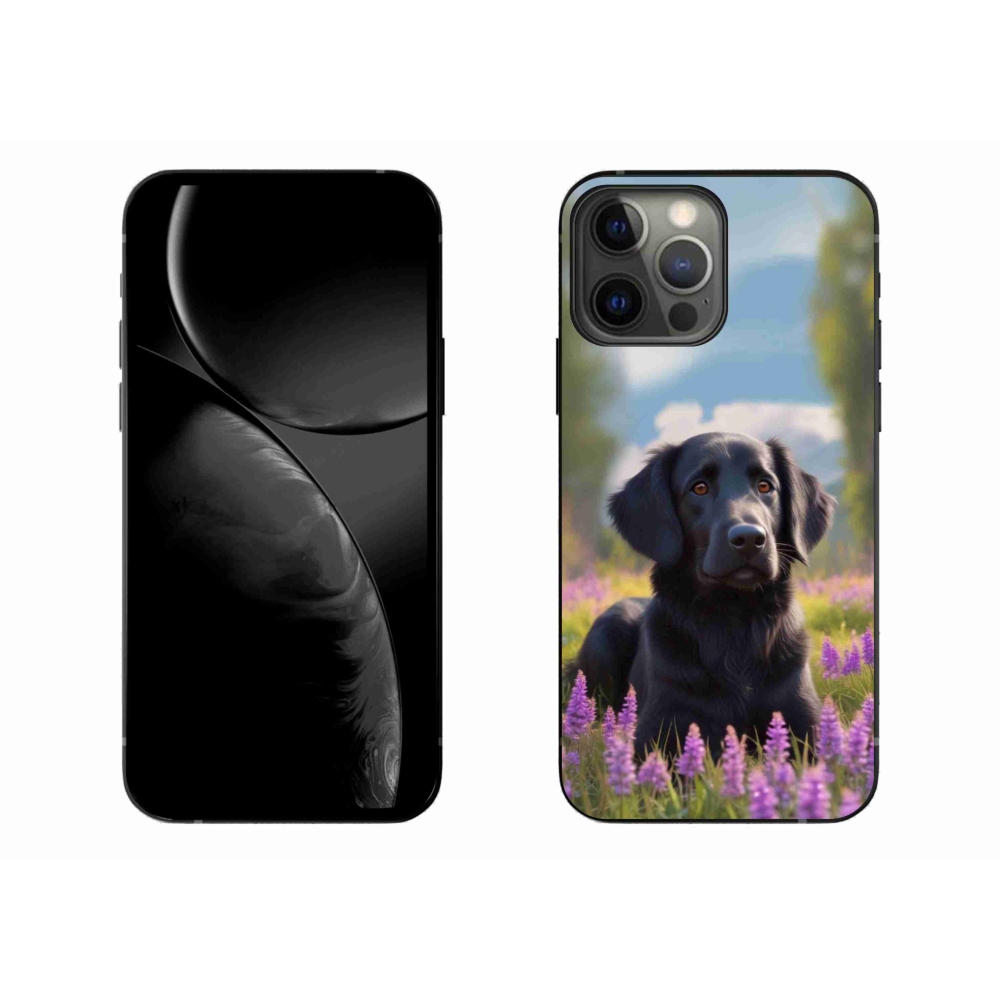 mmCase gél tok az iPhone 13 Pro Max-hoz – elegáns fekete retriever