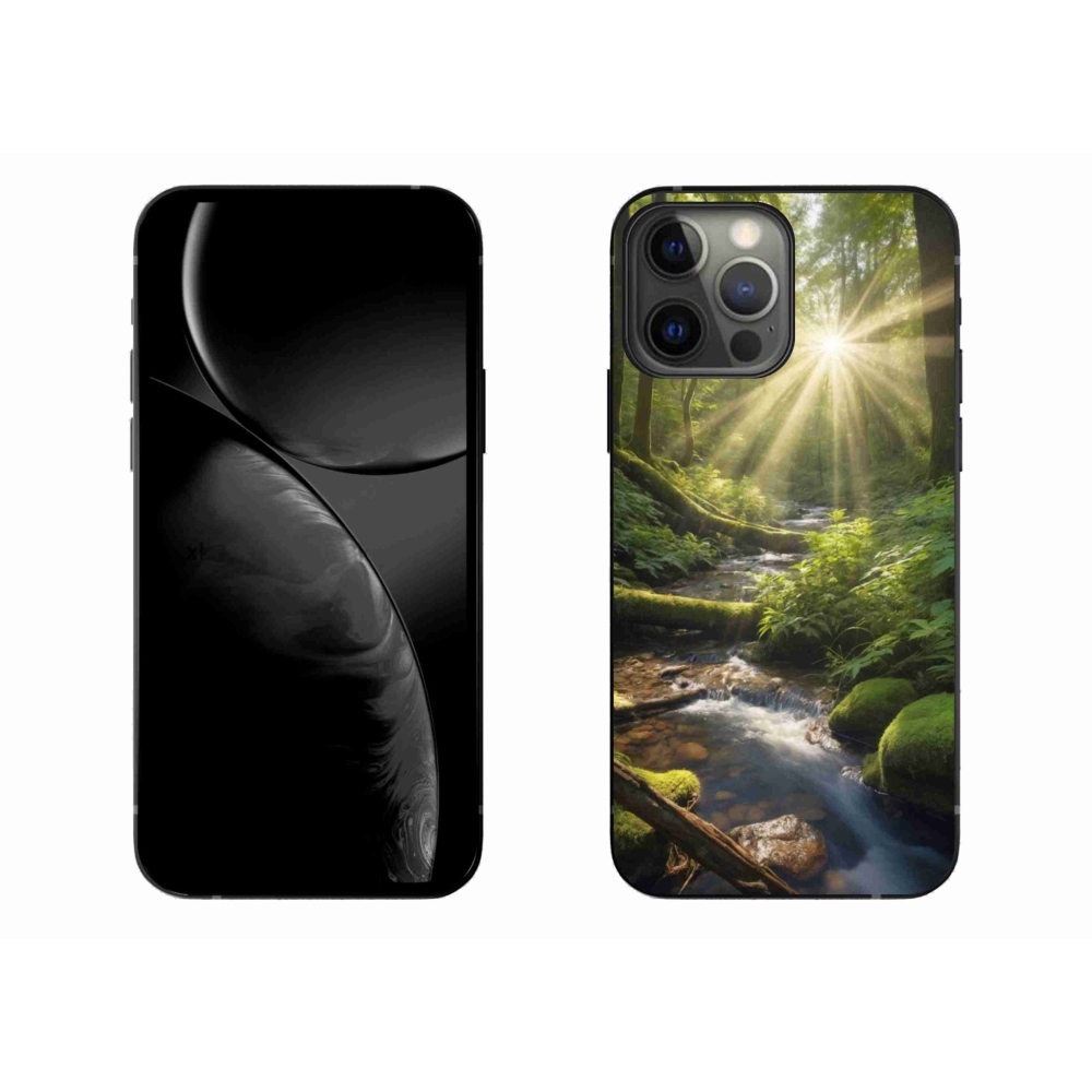 Gél borítás mmCase iPhone 13 Pro Max készülékhez - erdő mélysége