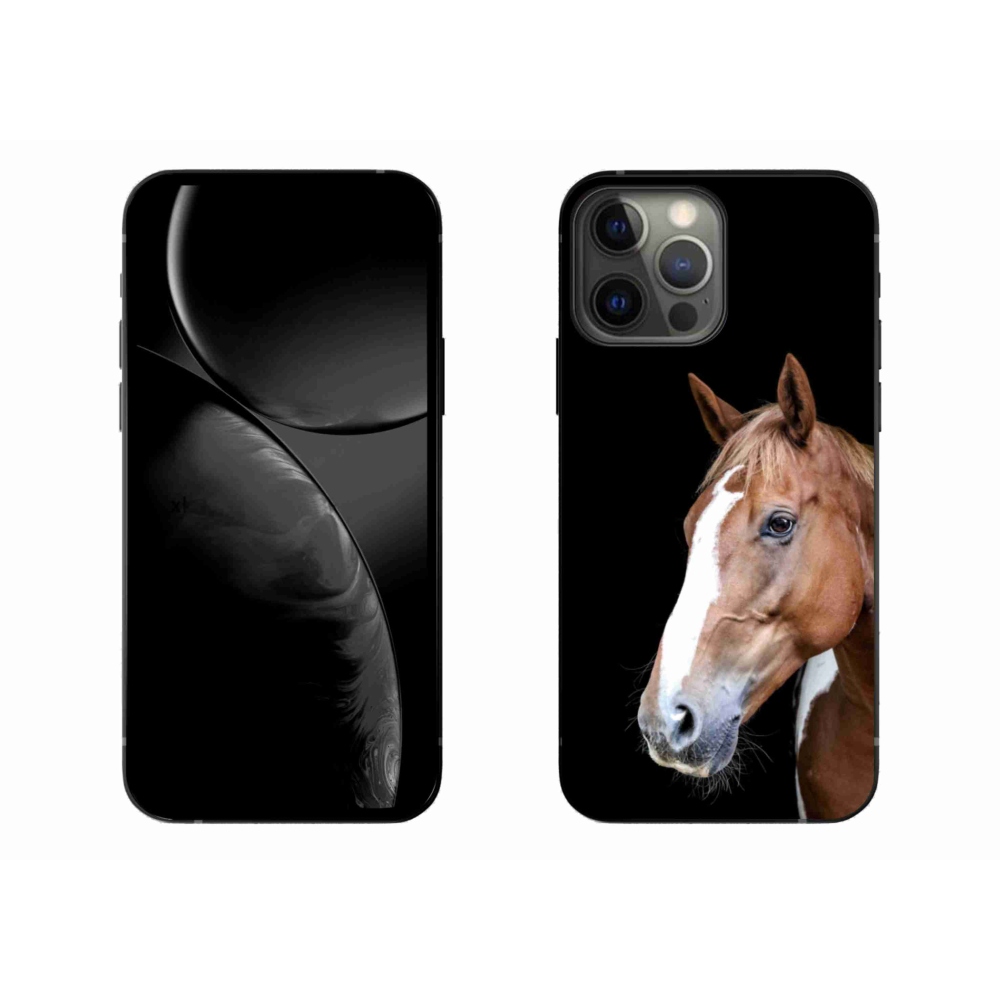 Zselés borítás mmCase iPhone 13 Pro Max készülékhez - barna ló 3