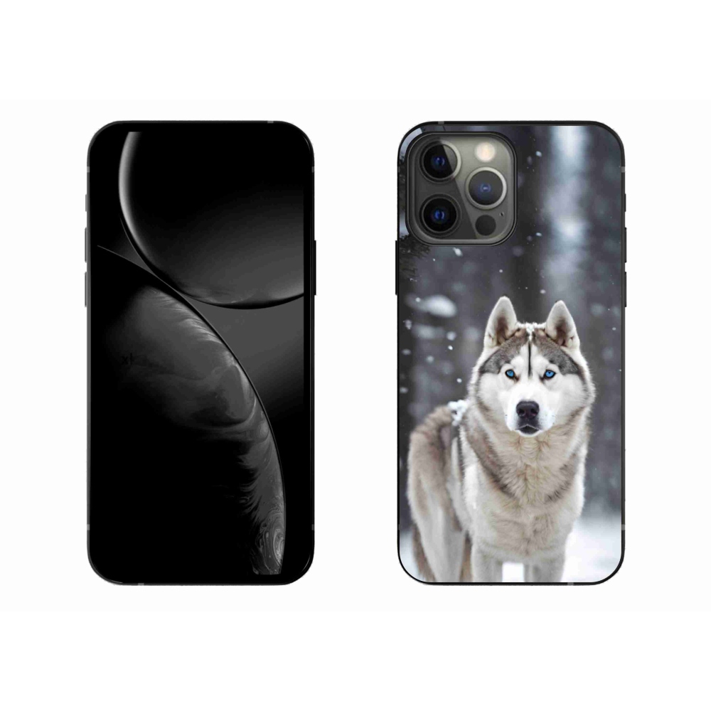 Zselés borítás mmCase iPhone 13 Pro Max készülékhez - husky 2