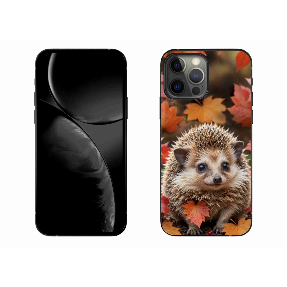 mmCase gél tok az iPhone 13 Pro Max-hoz – sün a levelek között