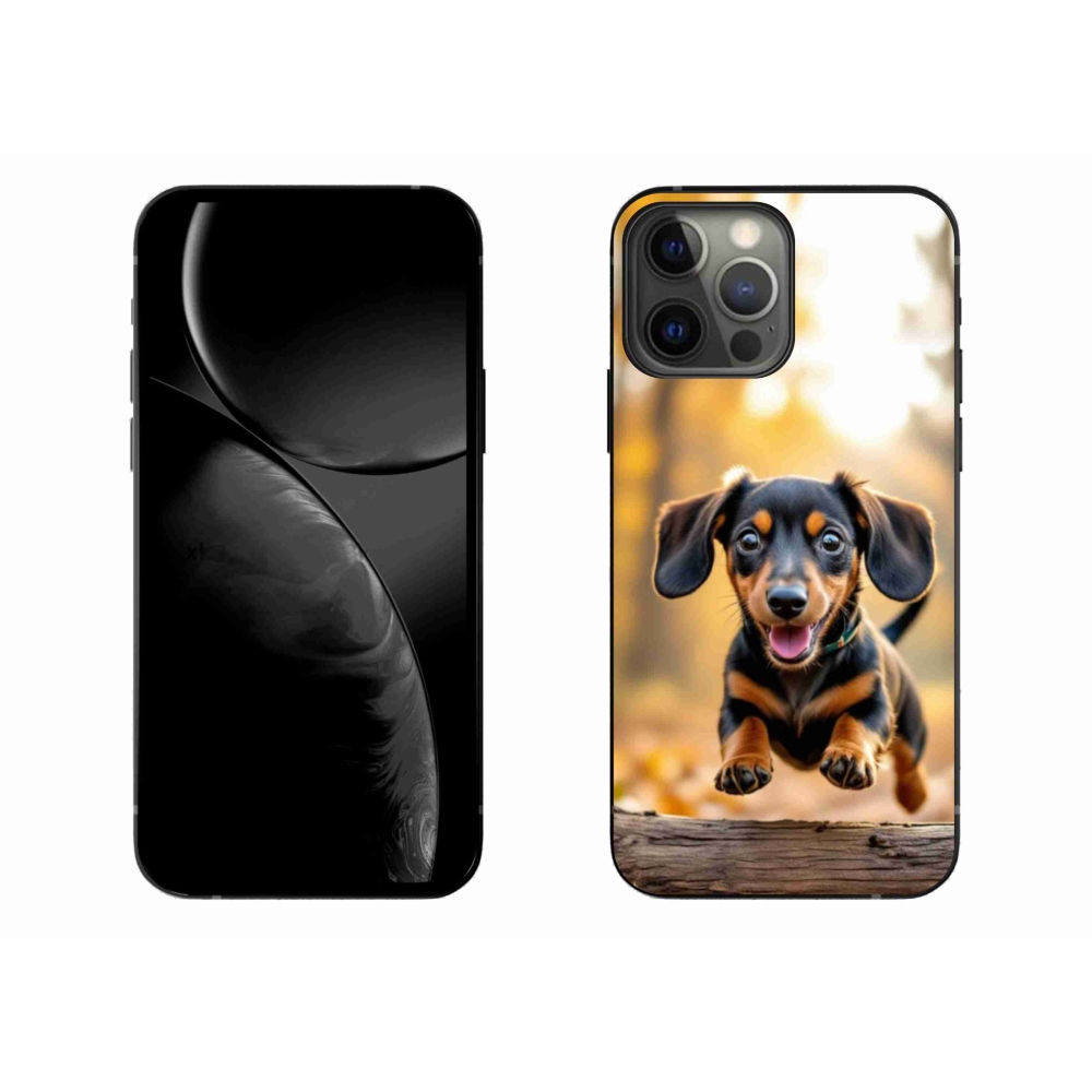 Zselés borítás mmCase iPhone 13 Pro Max készülékhez - tacskó 2