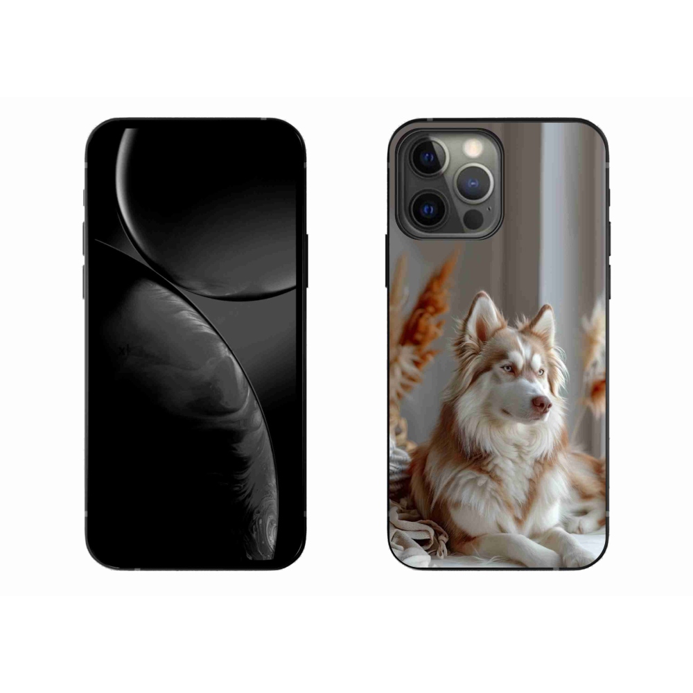 mmCase gél tok az iPhone 13 Pro Max-hoz – nyugodt szibériai husky