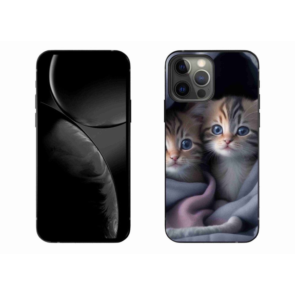 Zselés borítás mmCase iPhone 13 Pro Max készülékhez - cat duo 2