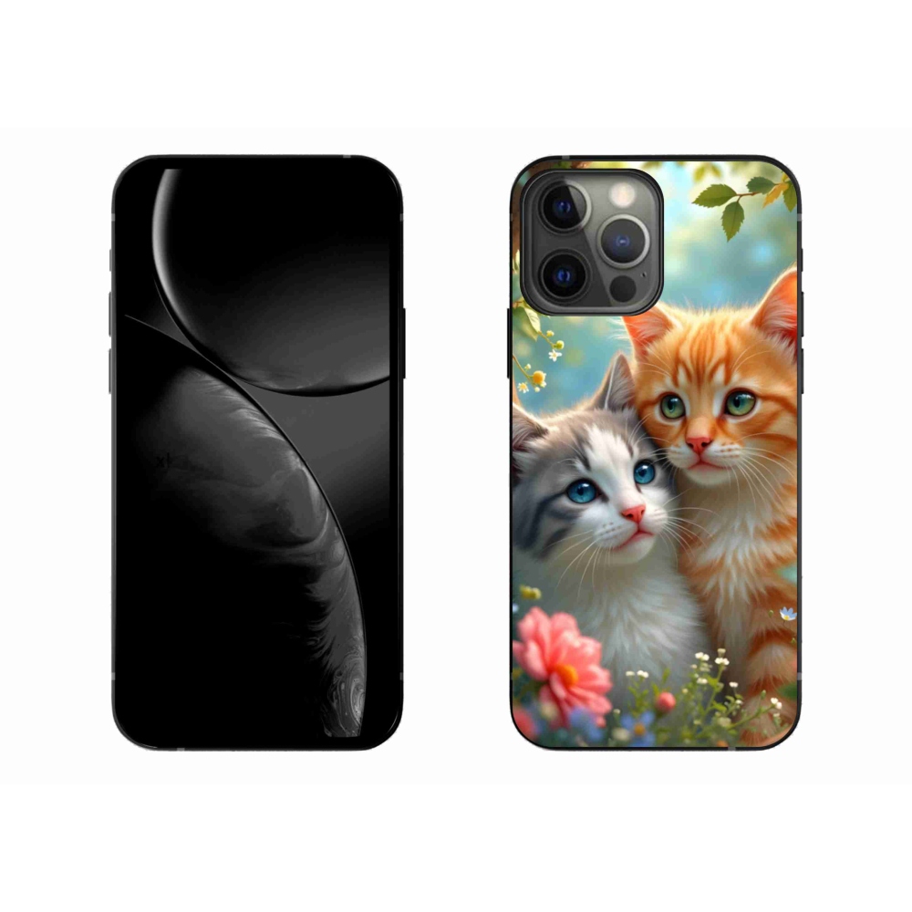 Gél borítás mmCase iPhone 13 Pro Max készülékhez - macskaszerelem 2