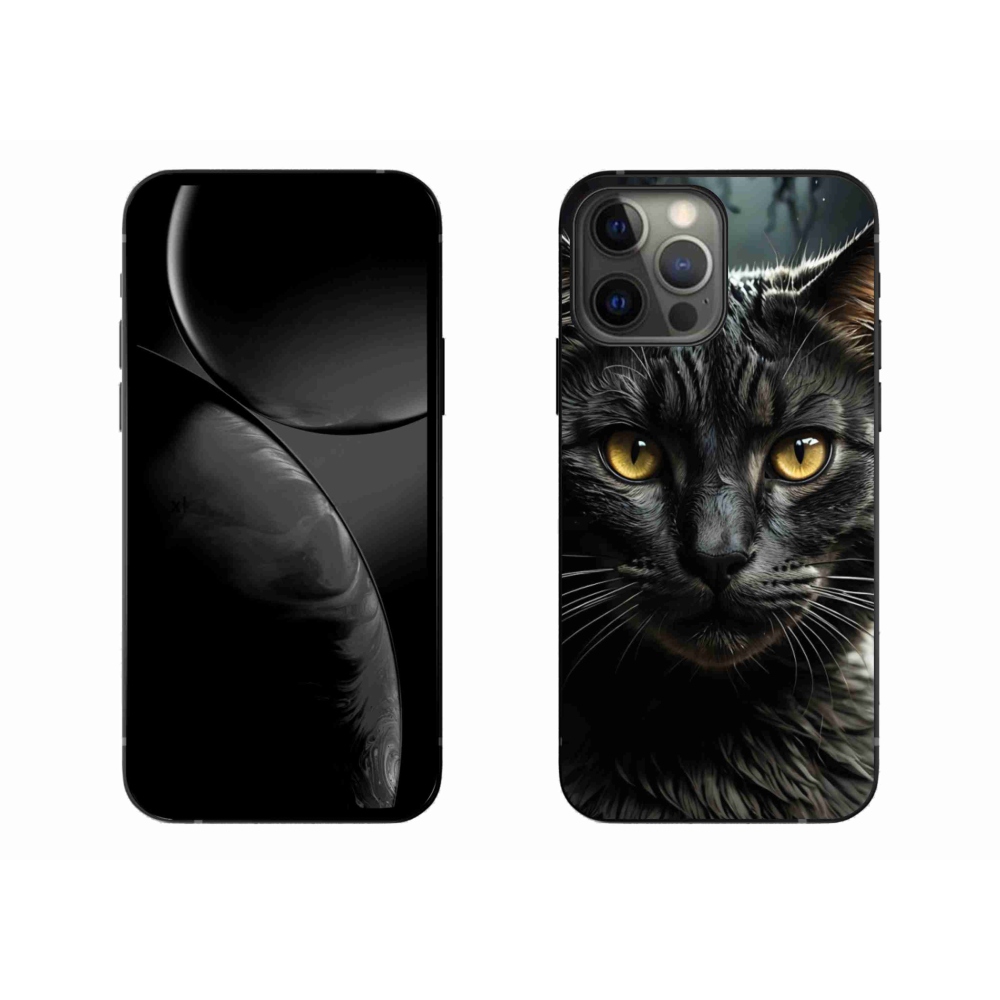 Zselés borítás mmCase iPhone 13 Pro Max készülékhez - cat view 3
