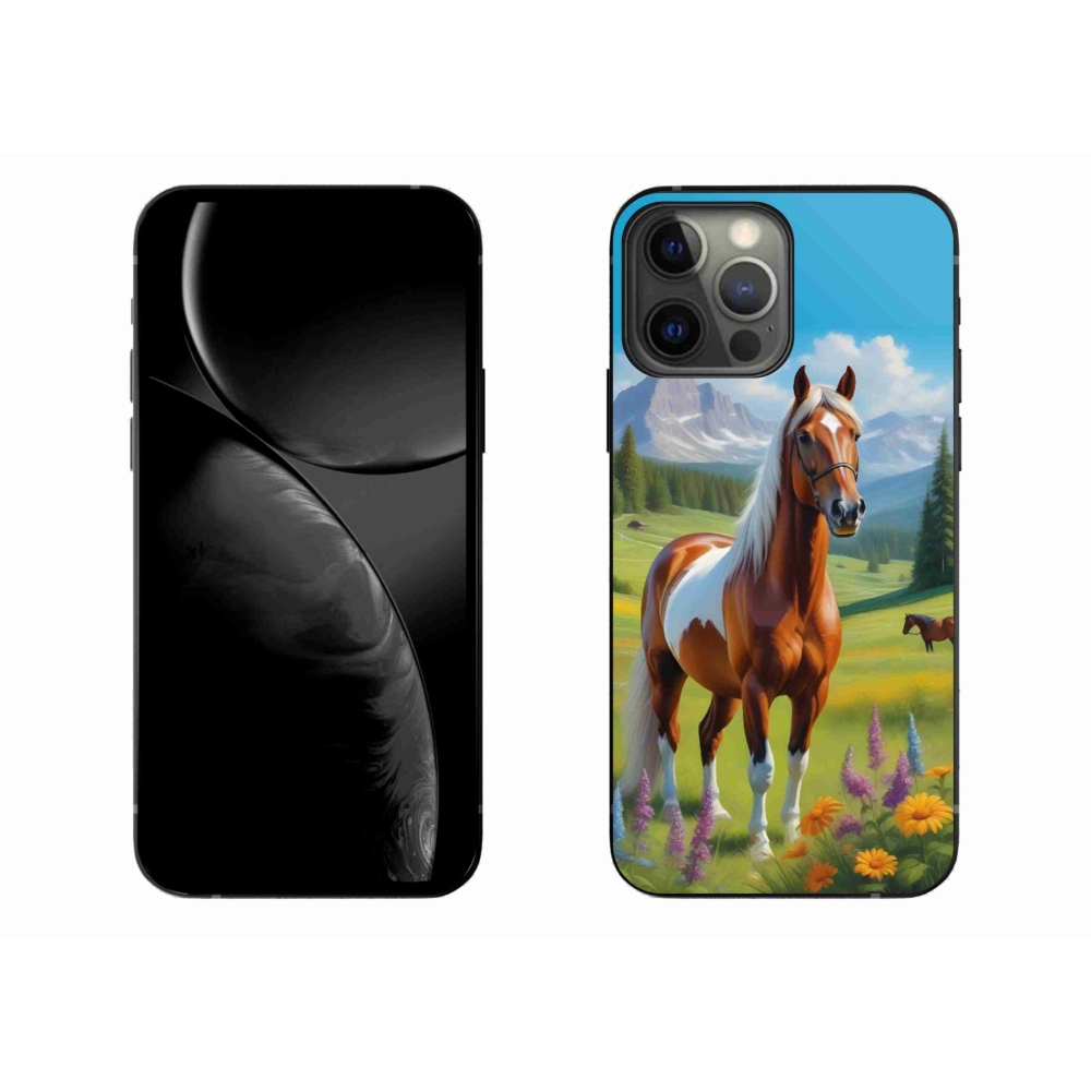 mmCase gél tok az iPhone 13 Pro Max-hoz – ló a réten
