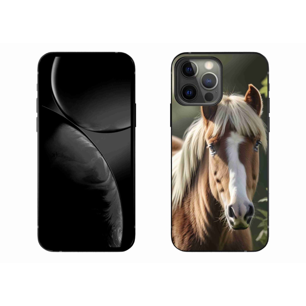 mmCase gél tok az iPhone 13 Pro Max-hoz – világos sörényű ló