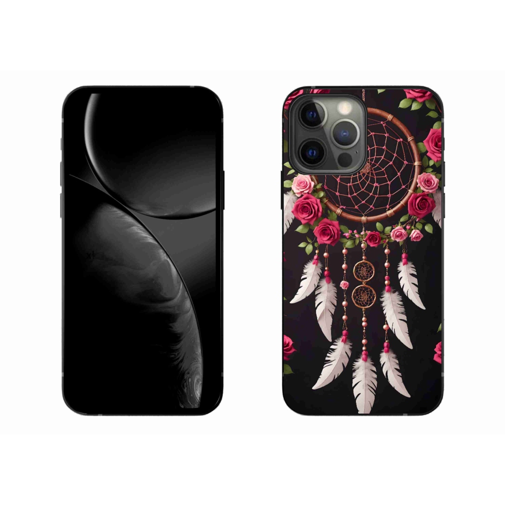 mmCase gél tok az iPhone 13 Pro Max-hoz – álomfogó rózsákkal
