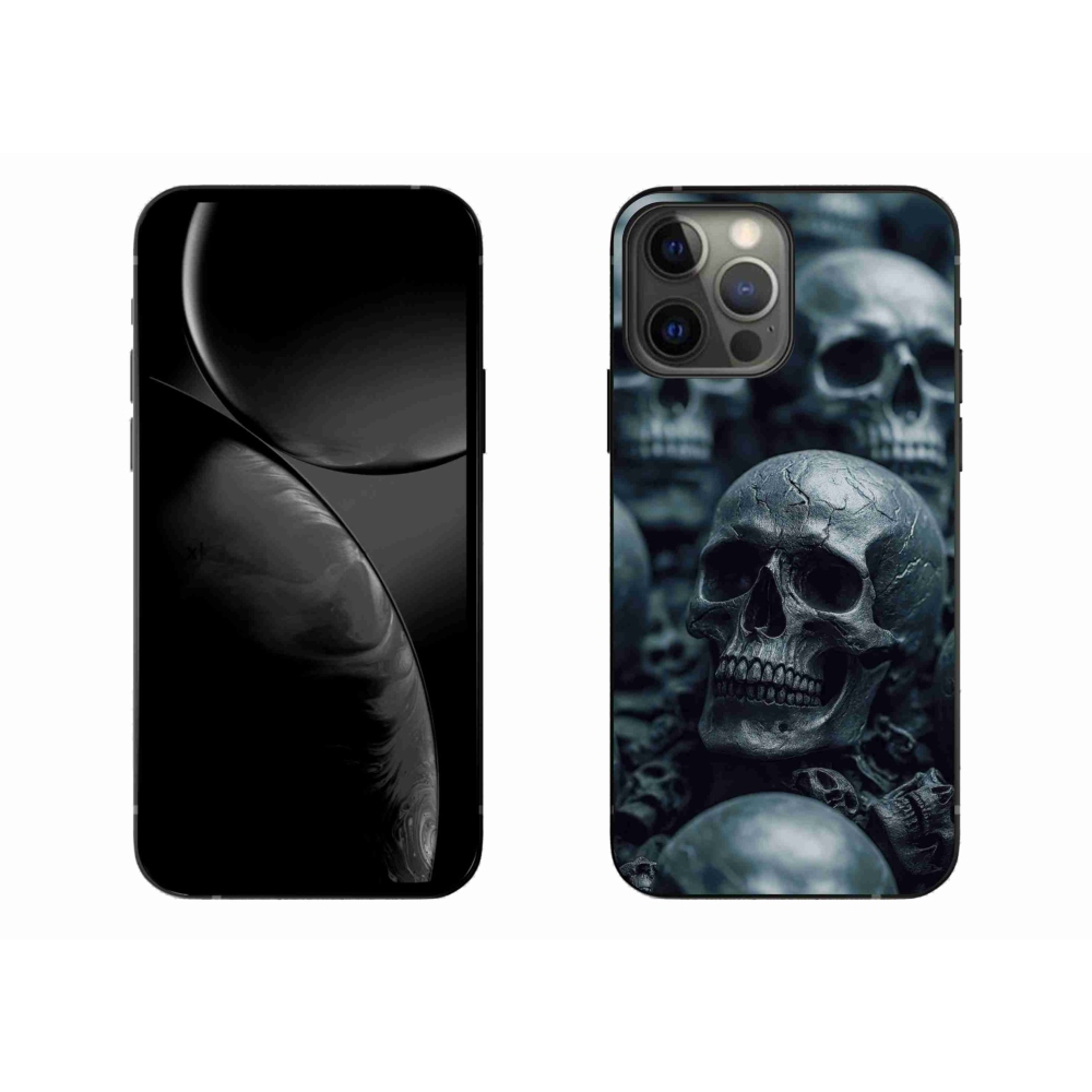 Gél védőburkolat mmCase iPhone 13 Pro Max készülékhez - koponya 2