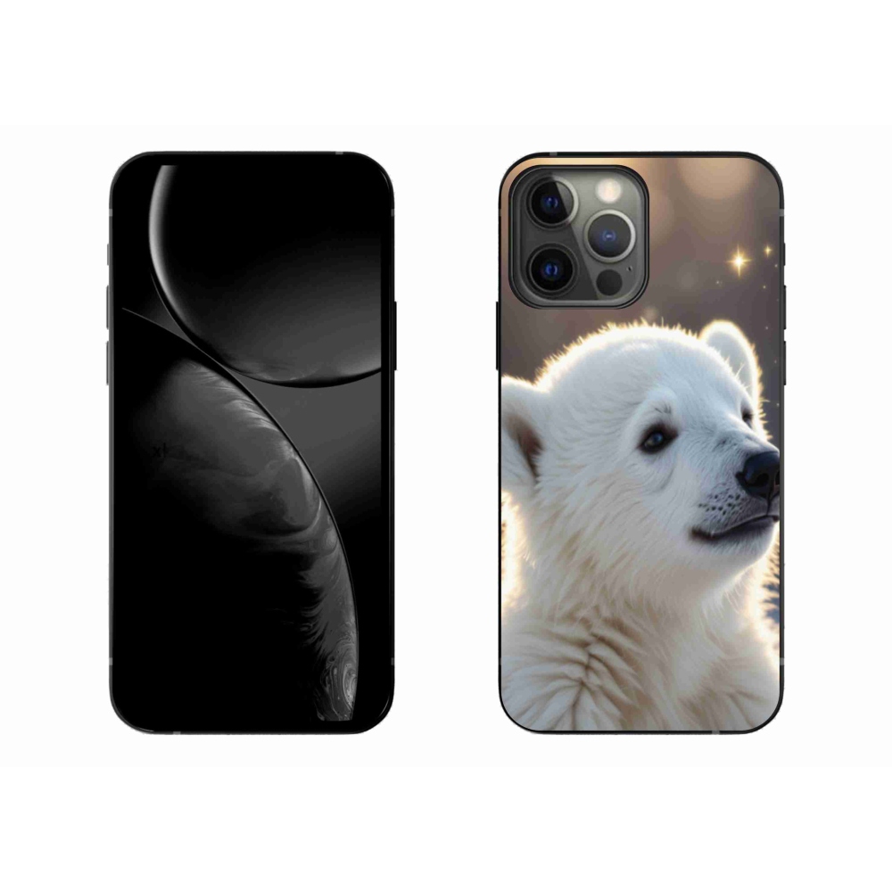 Zselés borítás mmCase iPhone 13 Pro Max készülékhez - jegesmedve