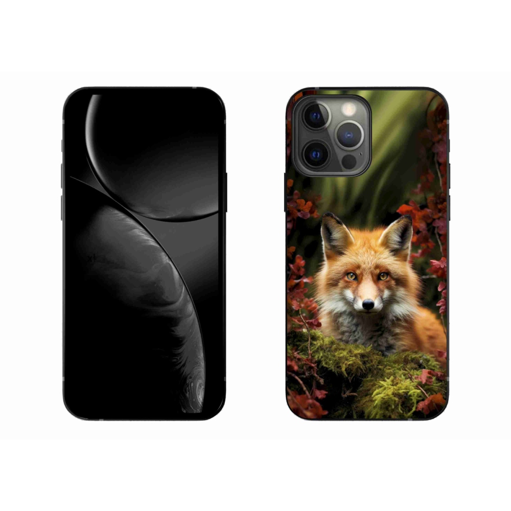 mmCase gél tok az iPhone 13 Pro Max-hoz – róka az erdőben