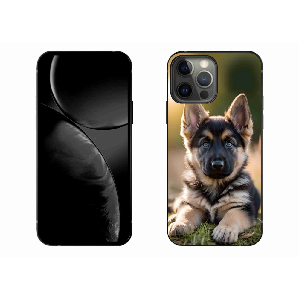 mmCase gél tok az iPhone 13 Pro Max-hoz – német juhászkutya a természetben