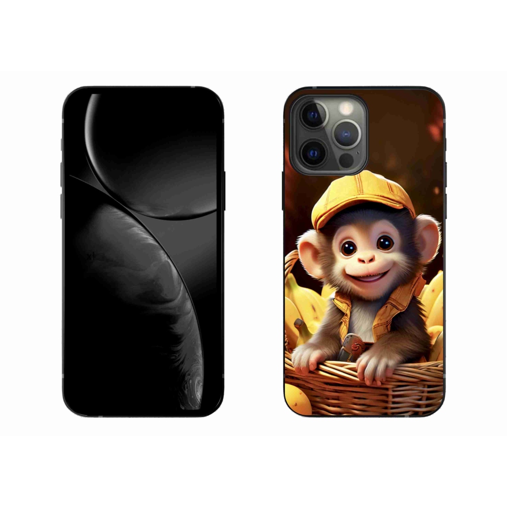 mmCase gél tok az iPhone 13 Pro Max-hoz – majom a kosárban