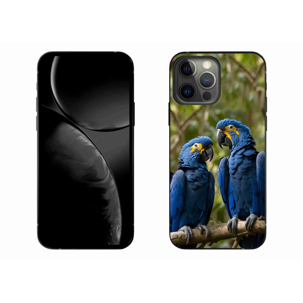 mmCase gél tok az iPhone 13 Pro Max-hoz – papagáj-duó