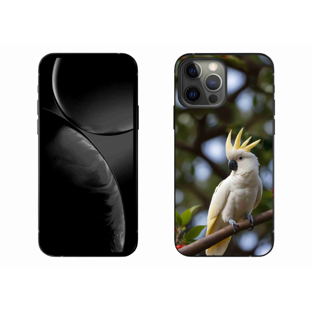 mmCase gél tok az iPhone 13 Pro Max-hoz – kakadu papagáj 3