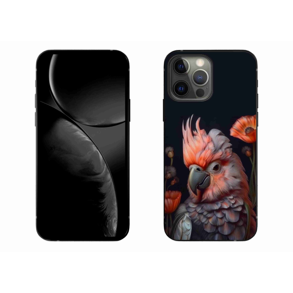 mmCase gél tok az iPhone 13 Pro Max-hoz – színes kakadu papagáj