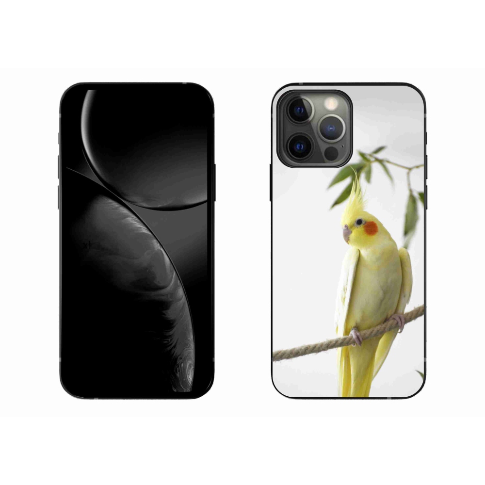 mmCase gél tok az iPhone 13 Pro Max-hoz – tollas papagáj