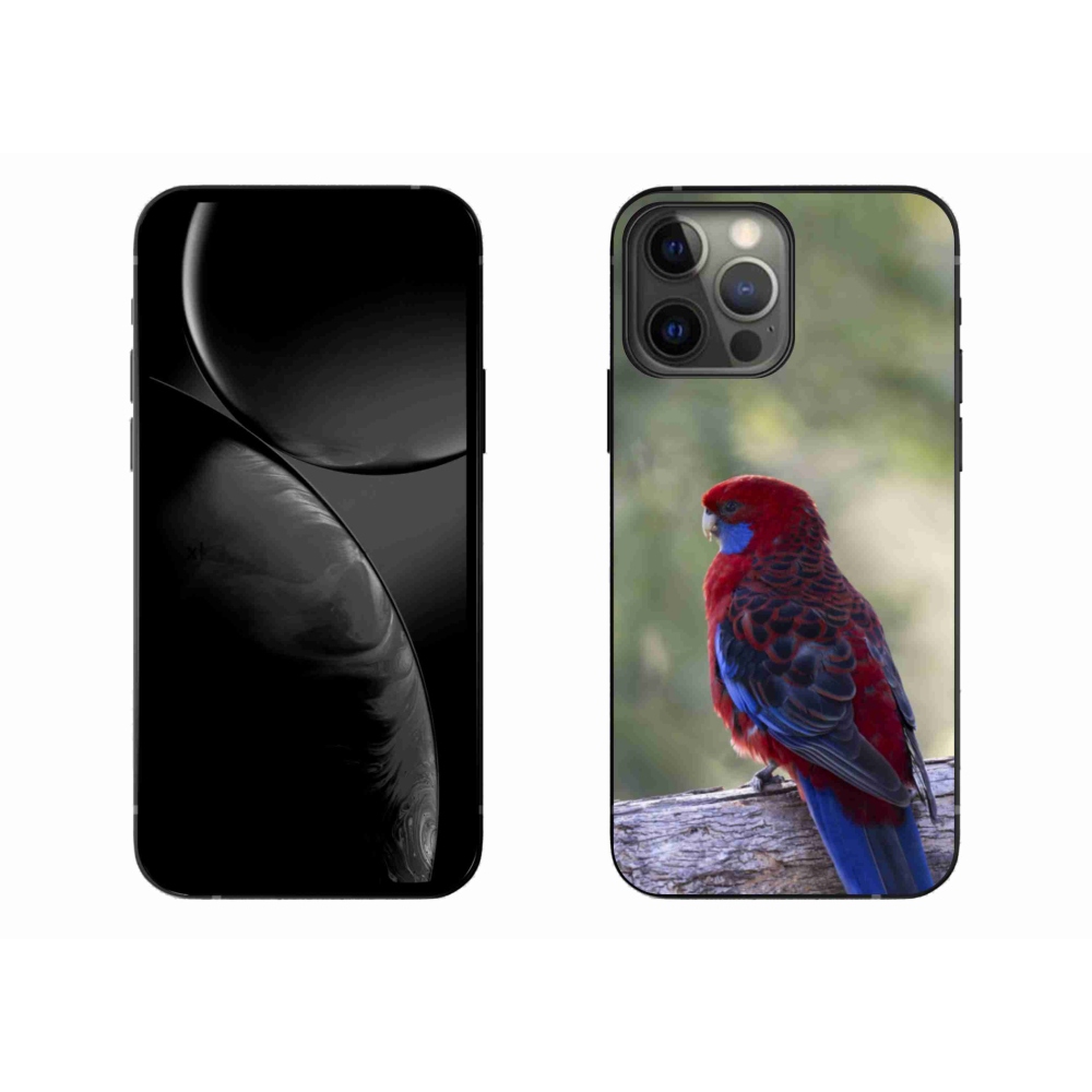 Zselés borítás mmCase iPhone 13 Pro Max készülékhez - papagáj rózsa