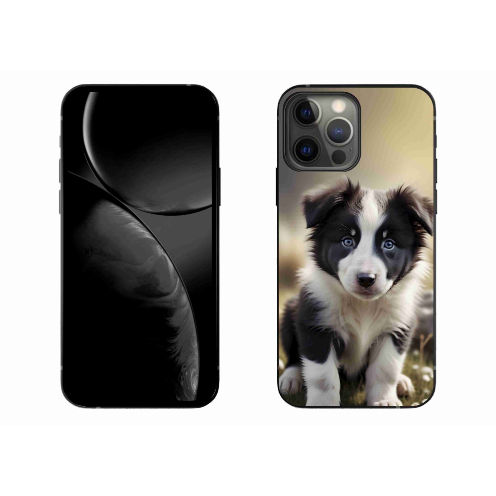 mmCase gél tok az iPhone 13 Pro Max-hoz – aranyos border collie