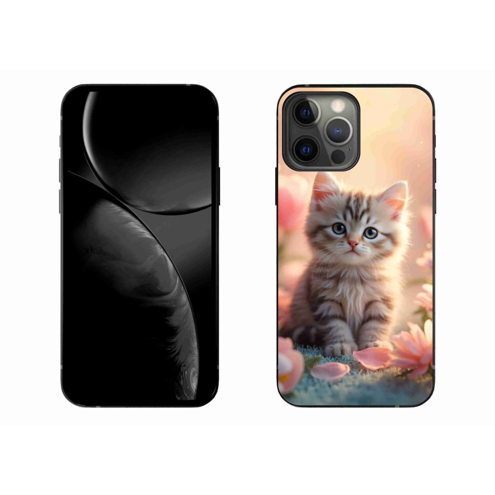 Gél borítás mmCase iPhone 13 Pro Max készülékhez - aranyos cica 8