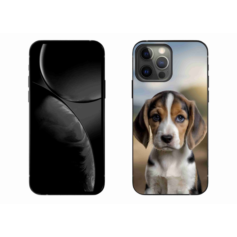 mmCase gél tok az iPhone 13 Pro Max-hoz – aranyos beagle