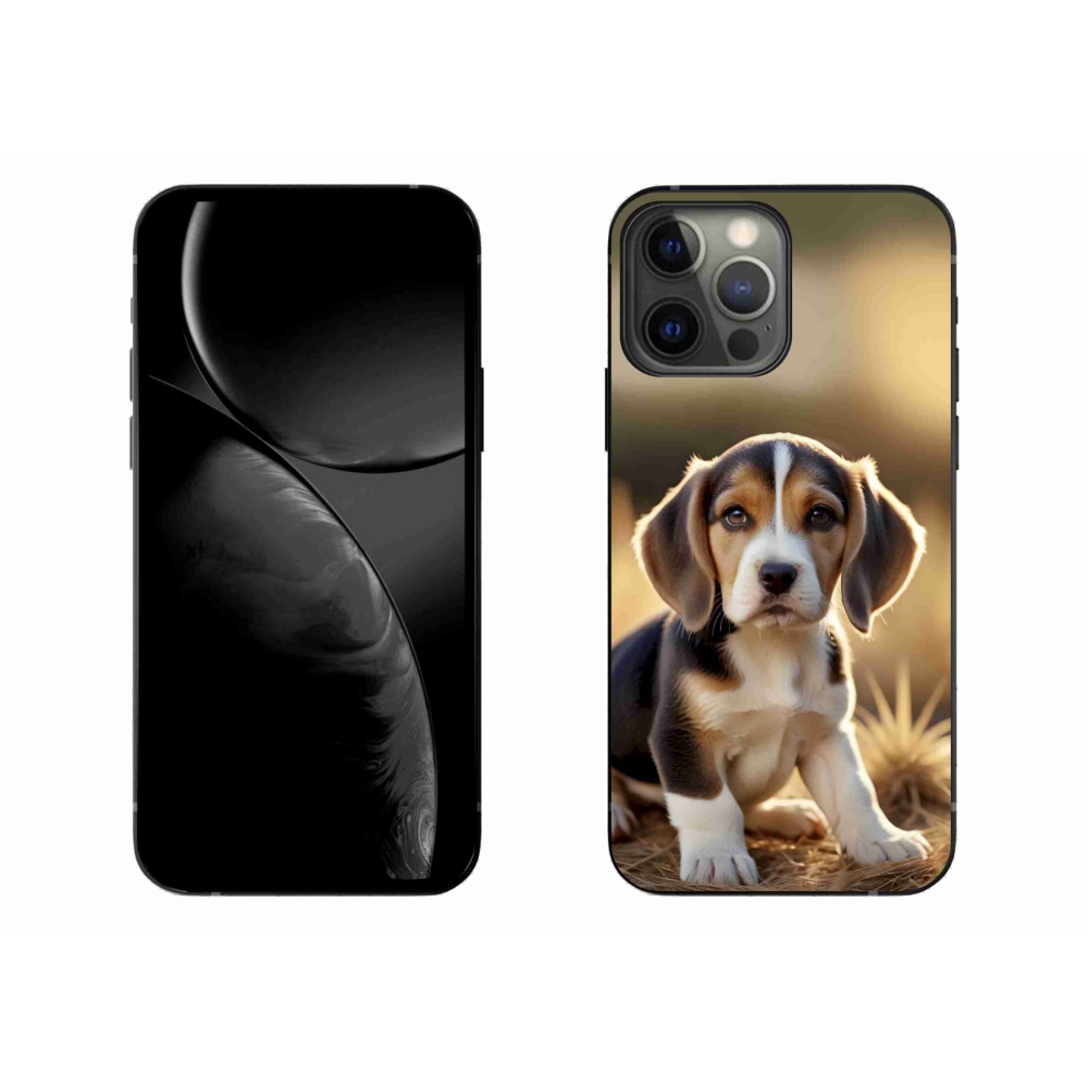 mmCase gél tok az iPhone 13 Pro Max-hoz – aranyos beagle