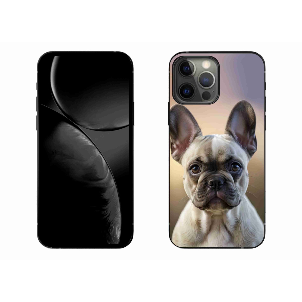 mmCase gél tok az iPhone 13 Pro Max-hoz – aranyos francia buldog