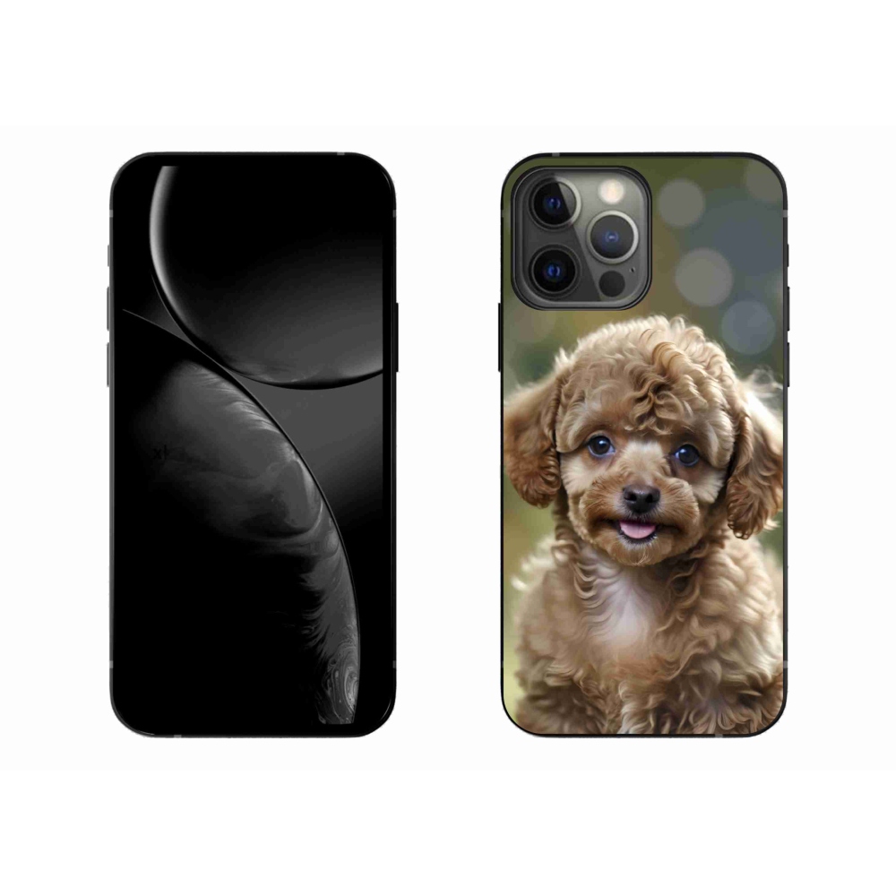 mmCase gél tok az iPhone 13 Pro Max-hoz – aranyos pudli